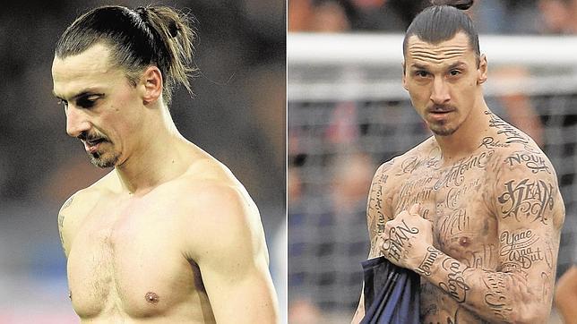 El increíble antes y después del cuerpo de Ibrahimovic