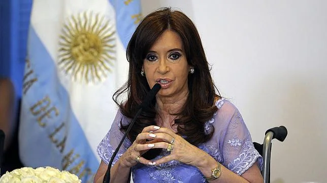 Una de las últimas apariciones públicas de Cristina Fernández