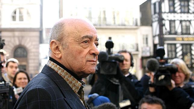 Reabren un caso contra Mohamed Al Fayed por presunto intento de violación