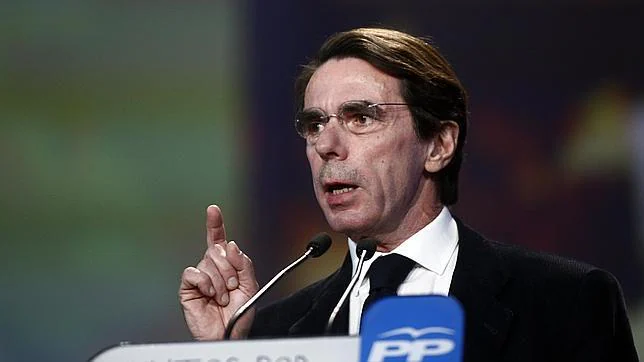 José María Aznar, presidente del Gobierno