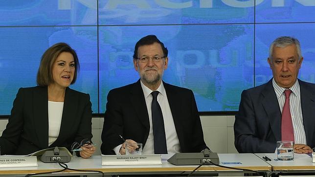 Rajoy, optimista, asegura que el PP mejora en los sondeos: «Vamos con el viento de popa»