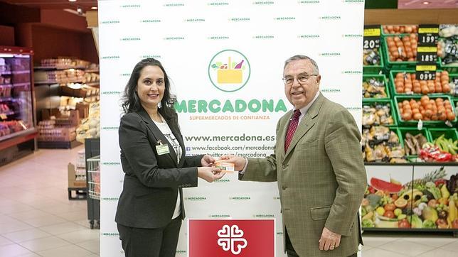 Mercadona dona más 3.800 kilos de alimentos a Cáritas Diocesana de Castellón