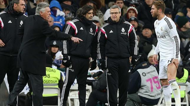 Ramos se lesionó ante el Sevilla