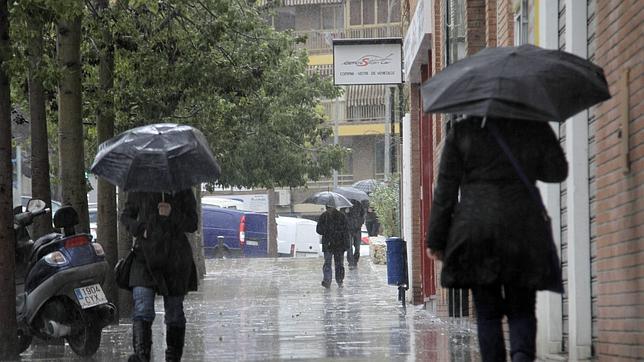 Las lluvias dejan hasta 65,4 litros por metro cuadrado en 24 horas