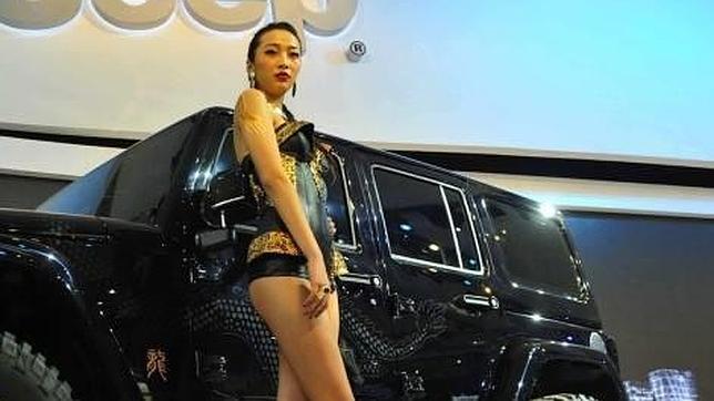 El Salón del Automóvil de Shanghái prohíbe a las modelos provocativas