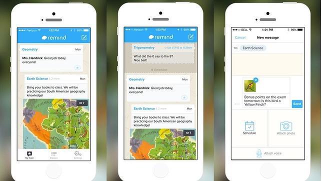 Llega a España Remind, el «WhatsApp de los colegios»