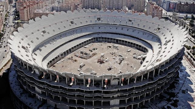 Así es el acuerdo que permitirá reanudar las obras del nuevo estadio del Valencia