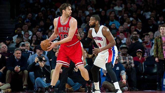 Pau Gasol no alcanza a Jordan