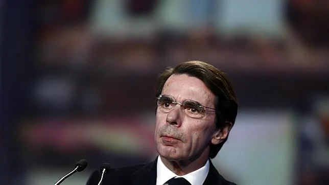 José María Aznar, en la pasada convención del PP