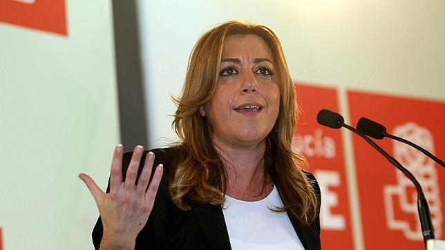 Susana Díaz, en un acto del PSOE