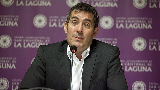 El alcalde de La Laguna, Fernando Clavijo