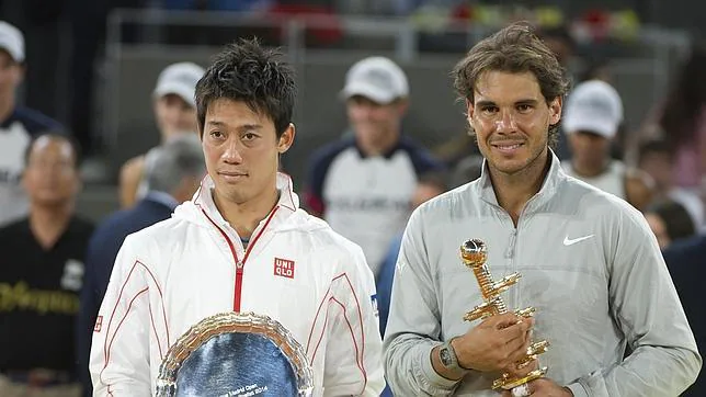 Nishikori y Nadal, finalista y campeón del Mutua Madrid Open 2014