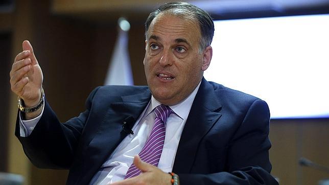 Javier Tebas, presidente de la LFP