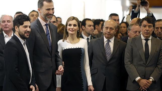 Doña Letizia en ARCO tricolor