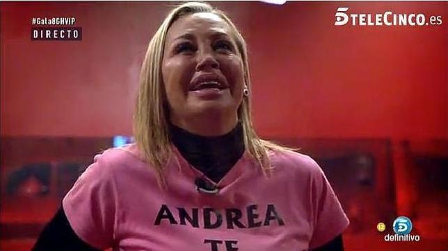 Belén Esteban sigue en «Gran Hermano VIP» tras salvarse por la mínima