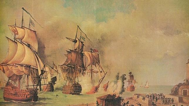 Fallido ataque británico a Cartagena de Indias en 1741