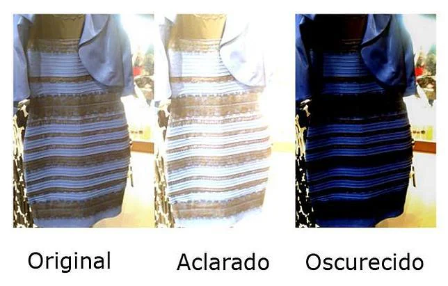 Tres formas de ver un mismo vestido