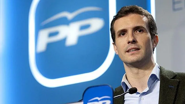 Pablo Casado, diputado del PP