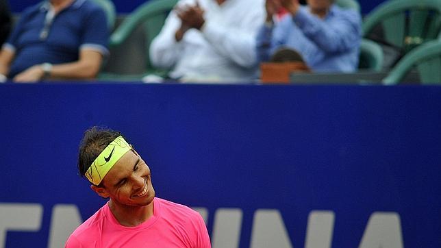 Rafael Nadal, durante la final de Buenos Aires contra Juan Mónaco