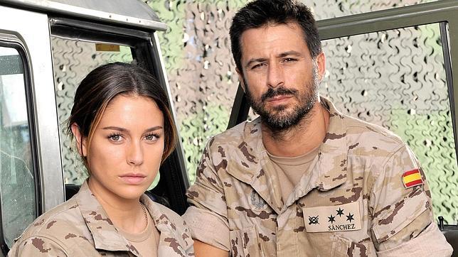 Así entrenó el Ejército a los actores de «Los nuestros»