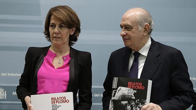 Barcina alerta de que Bildu puede gobernar en Navarra