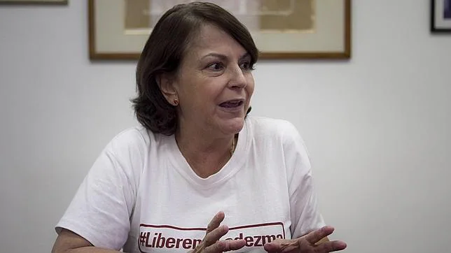 Mitzy Capriles, esposa del alcalde metropolitano de Caracas, Antonio Ledezma