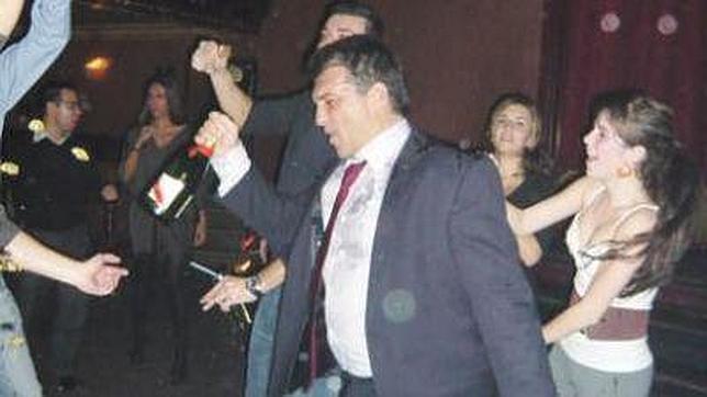 Laporta, en la sala Luz de Gas