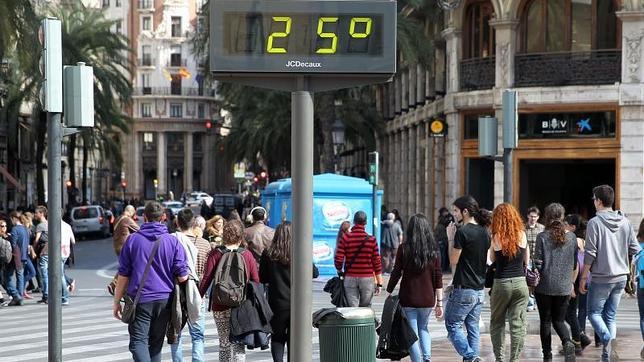 Las temperaturas caerán hasta 8ºC este miércoles