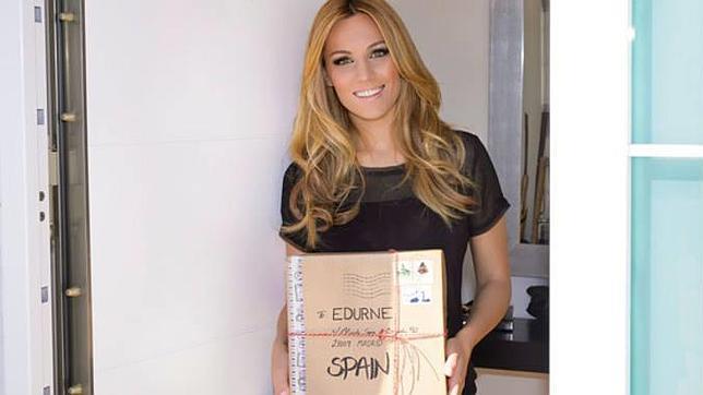 Edurne rueda la postal que se verá antes de su actuación en Eurovisión