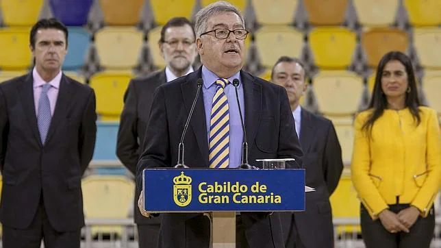 Inauguración del Gran Canaria Arena, uno de los proyectos estrella de la legislatura