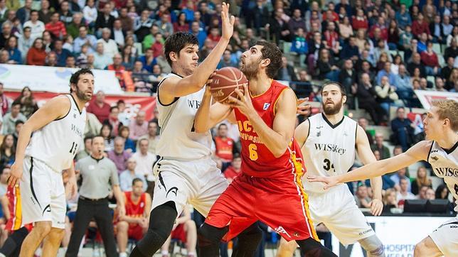 La caótica jugada del UCAM Murcia-Bilbao Basket