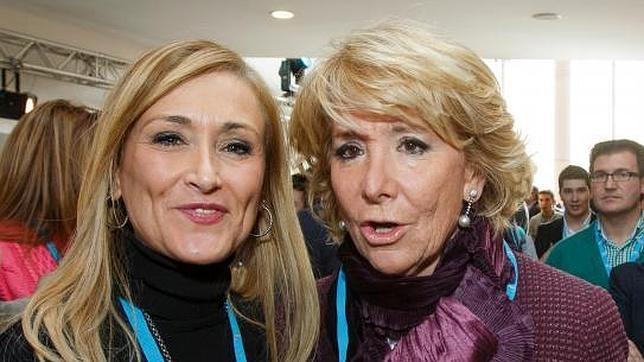 Cifuentes quiere ser «la candidata de la calle» y Aguirre prepara su comité regional