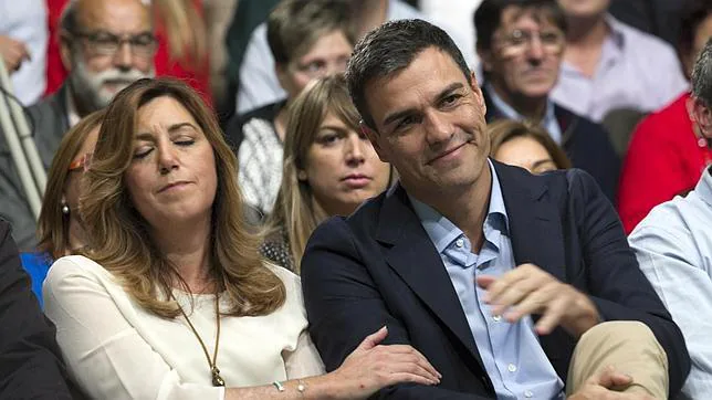 Pedro Sánchez sólo dará dos mítines con Susana Díaz en la campaña andaluza del PSOE