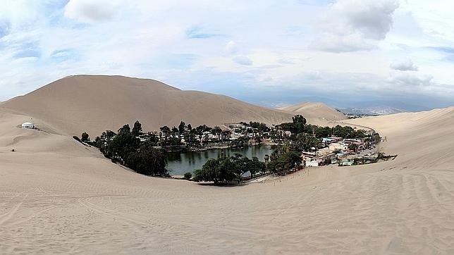 Así es la increíble ciudad-oasis de Perú