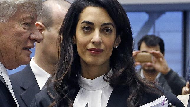 Amal Clooney, profesora en la Universidad de Columbia