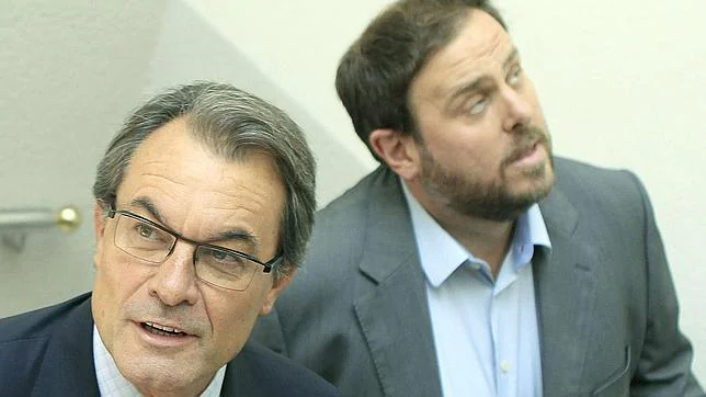 Artur Mas y Oriol Junqueras