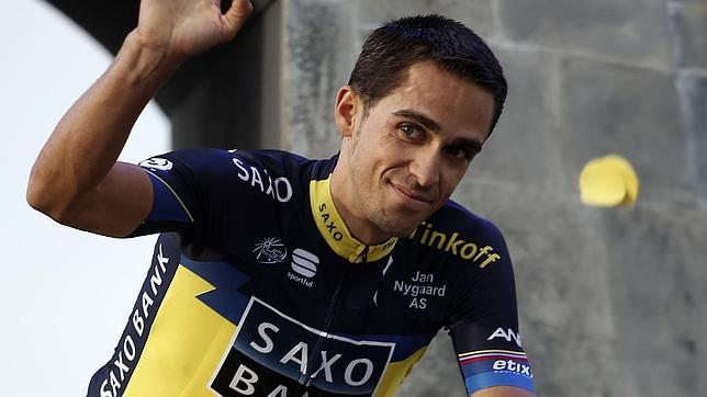 Alberto Contador, con el Tinkoff-Saxo hasta el final