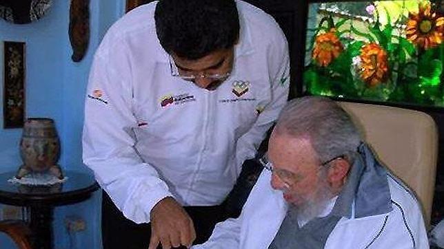 Fidel Castro felicita a Maduro por su discurso frente a los «brutales planes» de EE.UU.