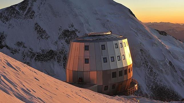 Tres refugios futuristas e impensables en la nieve