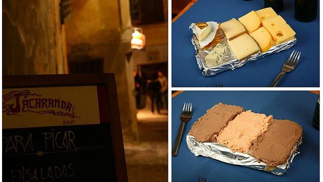 El bar Jacaranda está situado en pleno corazón del Casco Histórico, muy cerca de Alfileritos y la plaza de San Vicente