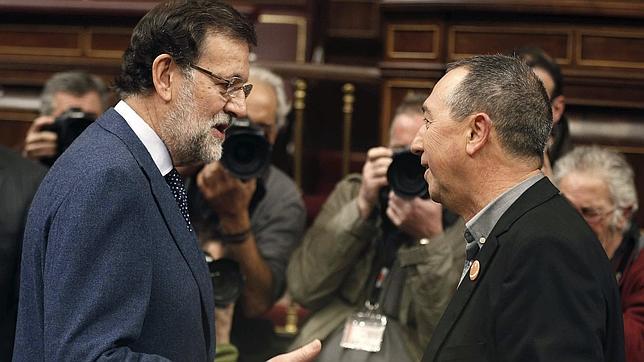 Rajoy se interesa por el estado de salud de Baldoví