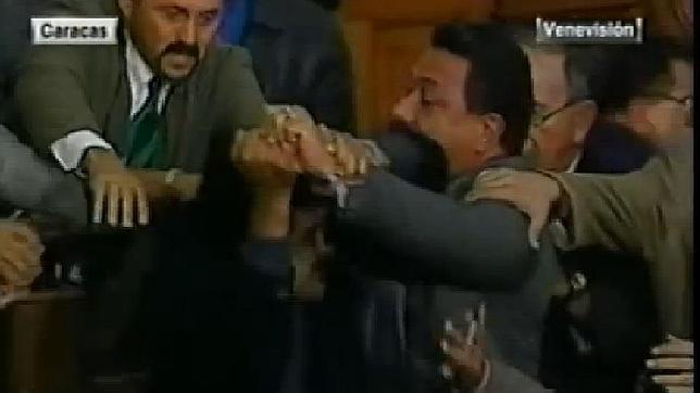 Las peleas más impactantes en la Asamblea venezolana