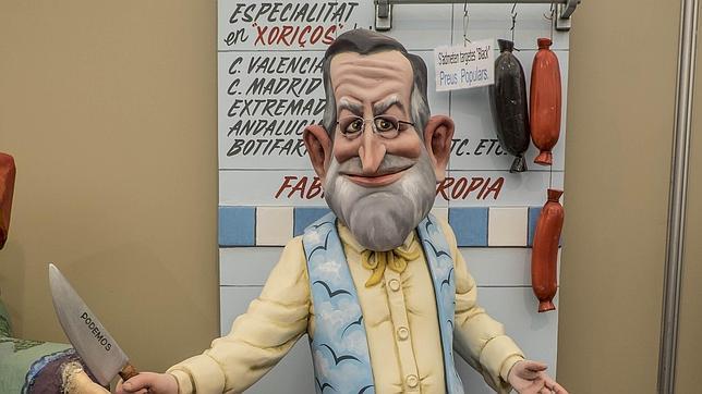 Fallas 2015: Rajoy y Montoro, centro de la sátira de los artistas