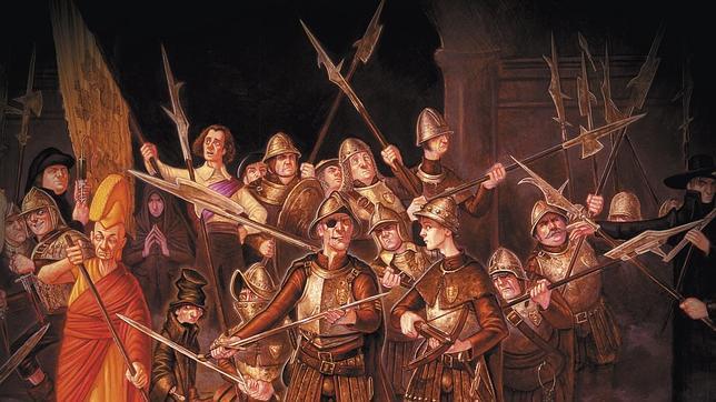 Detalle de la portada de Ronda de noche»