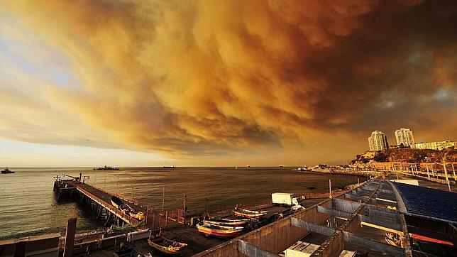 El incendio en Valparaíso y Viña del Mar han consumido unas 300 hectáreas de matorral y bosque de pino