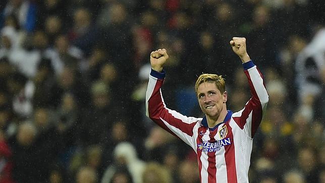 Fernando Torres, doblete en Copa en el Bernabéu