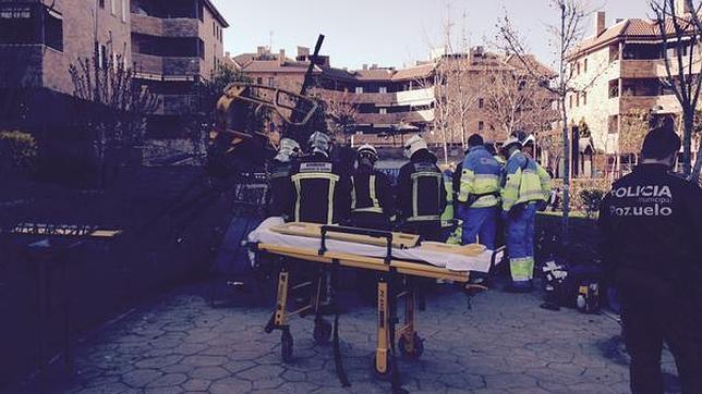 Muere el trabajador que ayer cayó desde una grúa a diez metros de altura