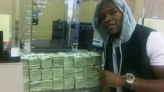 El millón de dólares de Mayweather