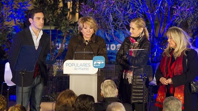 Esperanza Aguirre ha pedido a Aznar que participe en su campaña, todavía no a San Gil