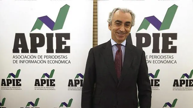 El secretario de Estado, Miguel Ferre, durante las jornada de la Asociación de Periodistas de Información Económica (APIE)